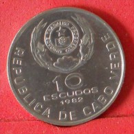 CAPE VERDE  10  ESCUDOS  1982   KM# 19  -    (Nº13455) - Cabo Verde