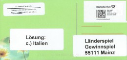 GERMANY  # CARD WITH INTERNETMARKE - Privé Postkaarten - Gebruikt