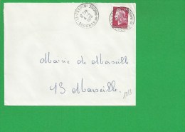 LETTRE BOUCHES DU RHONE PEYPIN - 1961-....