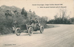 AUTOMOBILES - Circuit D'Auvergne - COUPE GORDON BENNETT 1905 - Suite Du Grand Tournant Près LA BARAQUE - Rally Racing