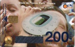 Algérie Télécarte Oria Sport Football Stade De France Paris France - Algerien