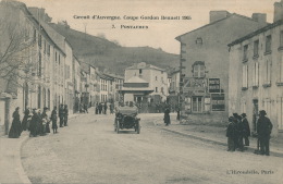 AUTOMOBILES - Circuit D´Auvergne - COUPE GORDON BENNETT 1905 - PONTAUMUR - Rally's