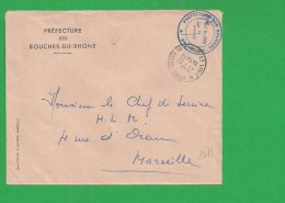 LETTRE BOUCHES DU RHONE PORT SAINT LOUIS En Franchise - 1961-....