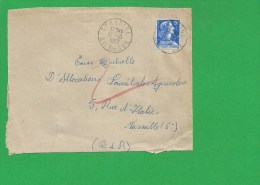 LETTRE BOUCHES DU RHONE SAINT ANDIOL - 1921-1960: Période Moderne