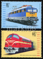 Hungary - 2013 - Locomotives - Mint Stamp Set - Unused Stamps