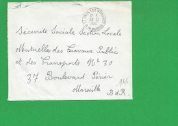 LETTRE BOUCHES DU RHONE SAINT PAUL LEZ DURANCE En Franchise - 1961-....