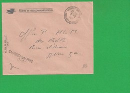 LETTRE BOUCHES DU RHONE  SAUSSET LES PINS En Franchise - 1961-....