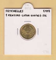 SEYCHELLES  1 CENTIMO  1.997  Laton  KM#46.1   SC/UNC     T-DL-8025 - Seychelles