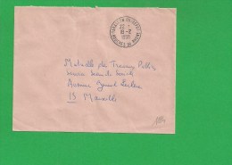 LETTRE BOUCHES DU RHONE TARASCON ENTREPOT En Franchise - 1961-....