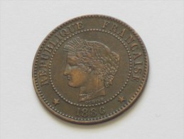 2 Centimes Céres 1886 A  **** ACHAT IMMEDIAT **** Monnaie  SUP ++ !!!! - Other & Unclassified