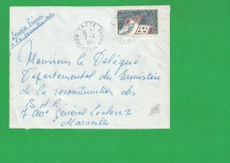 LETTRE BOUCHES DU RHONE TRETS - 1961-....