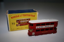 Matchbox Lesney Y-3-A4 1907 LONDON "E" CLASS TRAMCAR + Original Box, Models Of Yesteryear, Issued 1956, Scale 1/64 - Matchbox (Lesney)