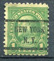 U.S.A. - Préoblitéré - Precancel - NEW YORK - NEW YORK - Vorausentwertungen