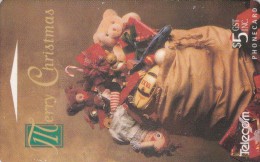 New Zealand, Giftcard, NZ-G-007, 1994 Merry Christmas - Presents, 2 Scans. - Noel