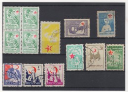 TURKEY-TURKISH SOCIETY FOR THE PROTECTION OF CHILDREN CHARITY USED STAMPS - Lots & Serien