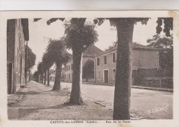 CASTETS  RUE DE LA POSTE - Castets