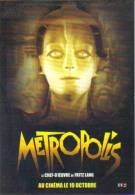 Carte Postale "Cart'Com" (2011) Metropolis - Le Chef-d'oeuvre De Fritz Lang (film, Affiche, Cinéma) - Posters On Cards