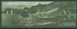 Greenland. Expeditions, Used Miniblock.  Nr. 551 - Blocks & Kleinbögen