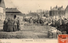 62 - SAINT POL SUR TERNOISE - Le Marché Aux Porcs - Saint Pol Sur Ternoise