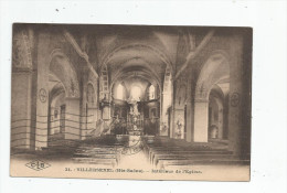 Cp , 70 , VILLERSEXEL , Intérieur De L'église , Voyagée 1932 - Autres & Non Classés
