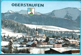 Oberstaufen - Ortsansicht Mit Hochgrat - Oberstaufen