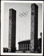 1936. Berlin. Reichssportfeld, Osttor. Photo.  (Michel: ) - JF190374 - Summer 1936: Berlin