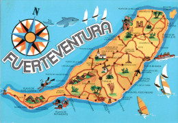 Fuerteventura - Landkarte - Fuerteventura