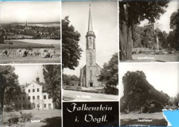 Falkenstein Im Vogtland - S/w Mehrbildkarte 6 - Falkenstein (Vogtland)