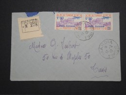 FRANCE - TUNISIE - Env. En Recom. De Mahdia Pour Tunis En 1940 - A Voir - Lot P14619 - Briefe U. Dokumente