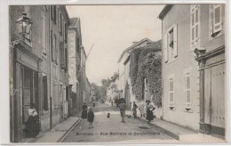 32- Mirande _  Rue  Marrens Et Gendarmerie (animée - Mirande