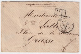 1870, 1870, Armee Francais, Lettre " PP ", #4730 - War 1870