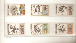 CESKONSLOVENSKO  FIFA WORLD CUP 1970 MEXICO 1970 - 1970 – Mexique