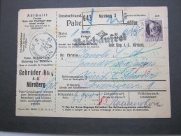 1915 , NÜRNBERG   , Perfin , Beleg Der Gebrüder Bing  G B N - Cartas & Documentos