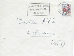 PARIS 5 1964 Flamme La Protection Civile Une Nécessité Un Devoir Secours Aide Soin - First Aid