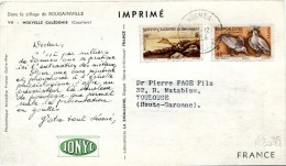 Nouvelle Calédonie - Cachet à Date Sans Heure - NOUMEA NOUVELLE CALEDONIE - 1954 - R 2089 - FDC