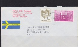 O) 1983 SWEDEN, NOBEL PRIZE IN CHEMISTRY  1903 SVANTE ARRHENIUS, COVER TO UNITED STATES - USA, XF - Covers & Documents