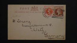 Great Britain - 1876/82 - Mi: P 5b O - Look Scans - Storia Postale