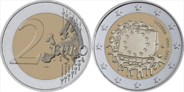 LITHUANIA  /  LIETUVA    2€ Bimetálica  2.015  2015   "30 Years Of The U.E. Flag"   SC/UNC   T-DL-11.478 - Litouwen