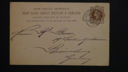 Great Britain - 1883 - Mi: P 18 O - Look Scans - Briefe U. Dokumente