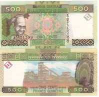 GUINEA  500  Francs Guinees   2006   P39a UNC - Guinee