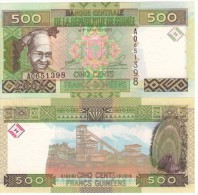 GUINEA  500  Francs Guinees   2006   P39a UNC - Guinée