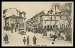 CHAVES - FEIRAS E MERCADOS - Um Aspecto Do Mercado ( Ed. Alves Nº 8)carte Postale - Vila Real