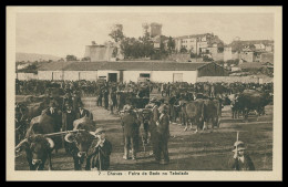 CHAVES - FEIRAS E MERCADOS - Praça Mercado Do Arrabalde (Ed.Tip.Pap. Mesquita Nº 26)carte Postale - Vila Real