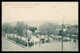 CHAVES - FEIRAS E MERCADOS - Praça-Mercado Do Arrabalde (Ed.Casa Annibal Barros Nº 7)carte Postale - Vila Real