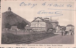 Hôtel Café Restaurant Des Alliés, A. Meier, BRAINE-l'ALLEUD - Eigenbrakel