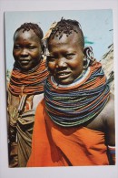 Kenya - Old Postcard  - 1970s - Turkana Girls - Girl - Kenia