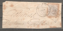 Frontal De Carta Con Matasello De 1879 - Briefe U. Dokumente