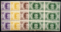 5/ Wallis & Futuna N° 143 à 146 X 6 Neuf XX  , Cote : 39,00 € , Disperse Belle Collection ! - Unused Stamps