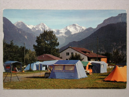 Jungfrau-Camp Unterseen-Interlaken Mit Eiger, Mönch Und Jungfrau, Camping - Unterseen