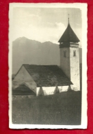 PAO-01   Foto-Karte Ort Zu Bestimmen : Kapelle In Graubünden, Kirche. Foto Felix Auditor Waldhaus Flims.Nicht Gelaufen - Flims